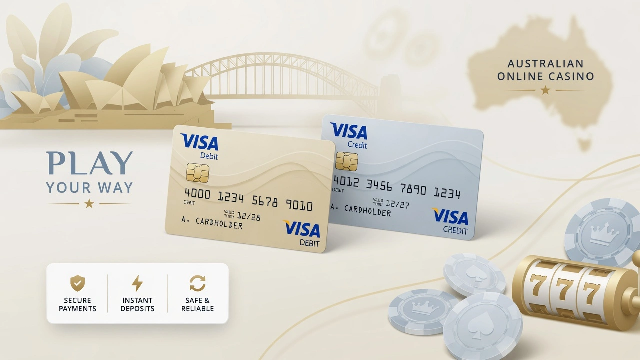 The Different Types of Visa Cards at Online Casinos